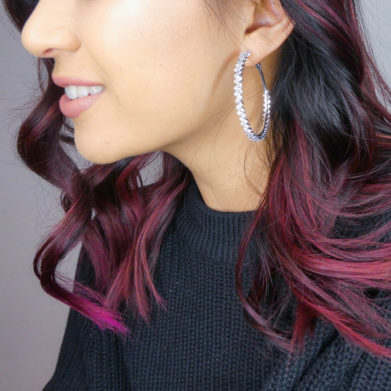 Modern Hoop Earrings