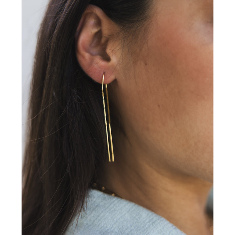 Adara Threader Earrings