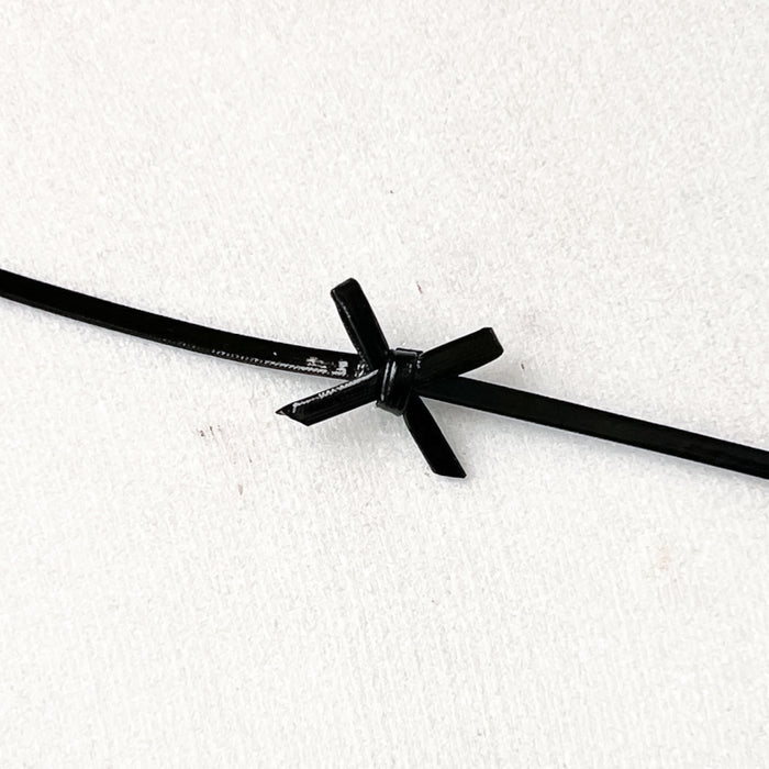 Midnight X Ribbon Choker