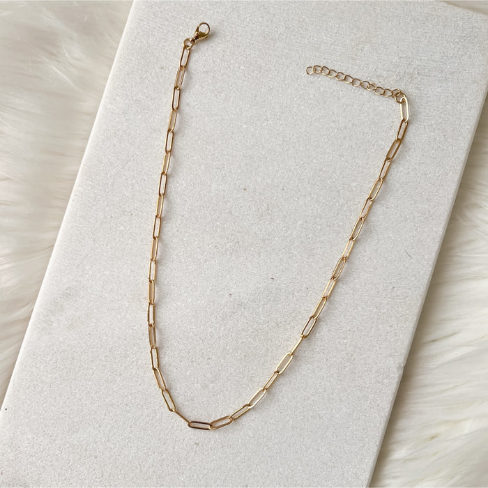 Paperclip Chain Necklace