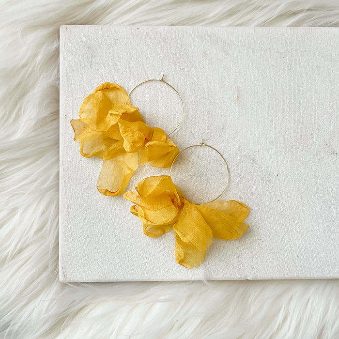 Sweet Romance Chiffon Earrings