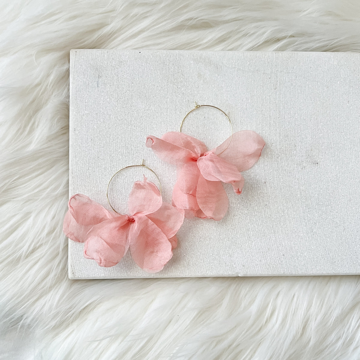 Sweet Romance Chiffon Earrings