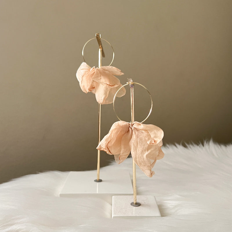 Sweet Romance Chiffon Earrings