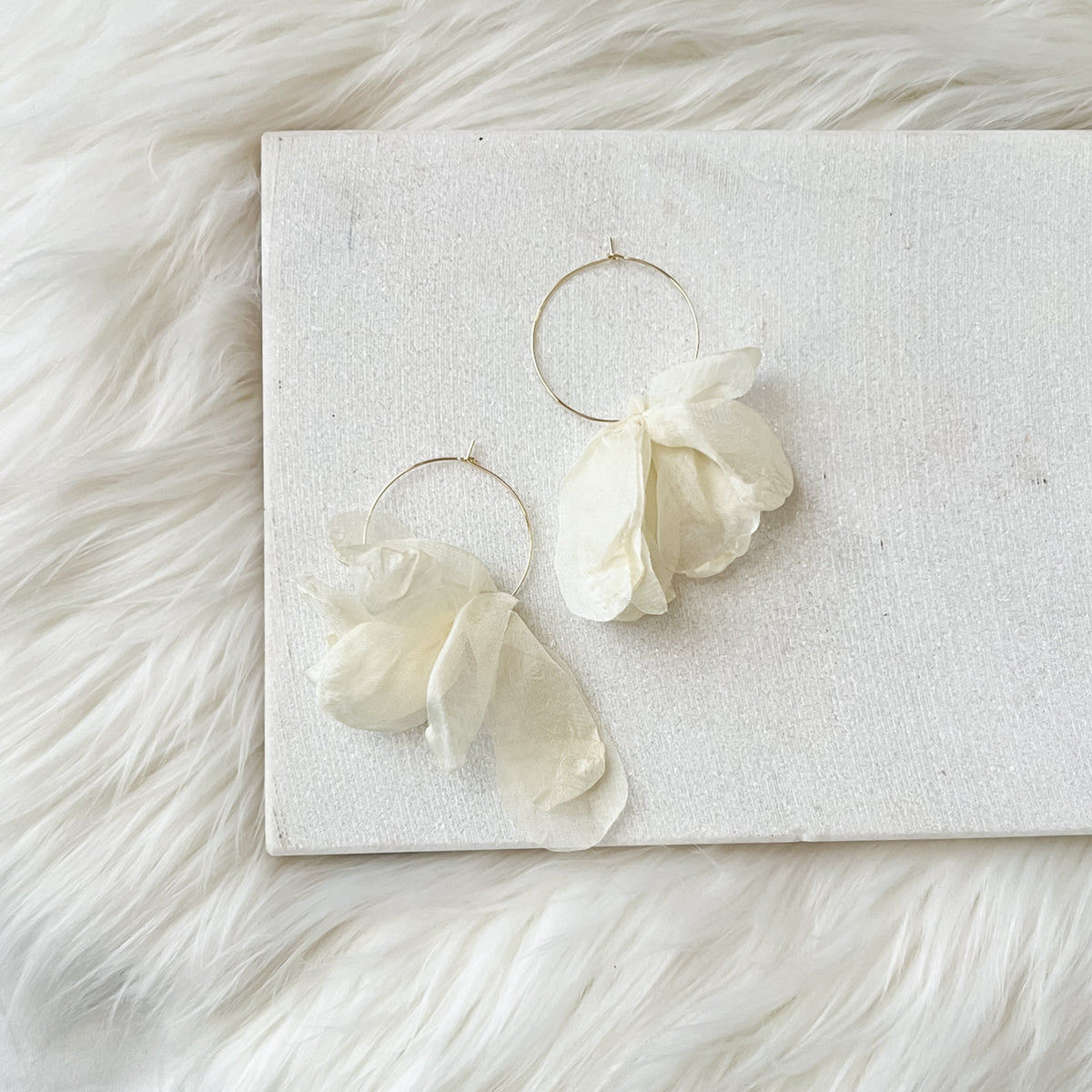 Sweet Romance Chiffon Earrings