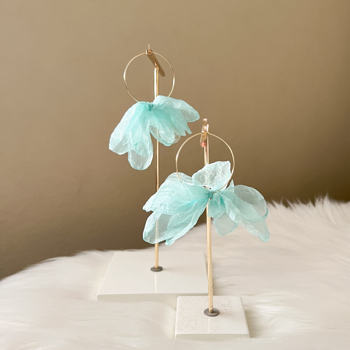 Sweet Romance Chiffon Earrings