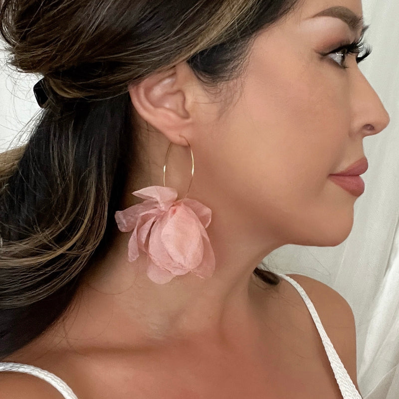 Sweet Romance Chiffon Earrings