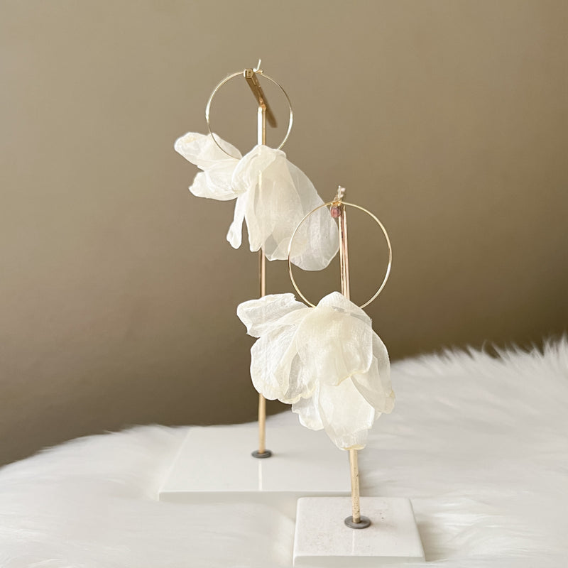 Sweet Romance Chiffon Earrings