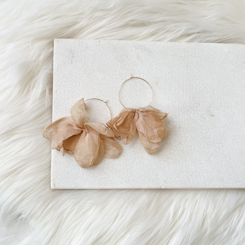 Sweet Romance Chiffon Earrings