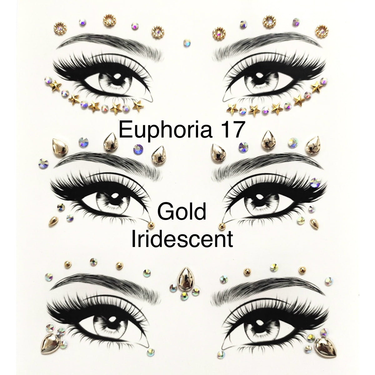 Euphoria Eye Jewels - 19 Styles!