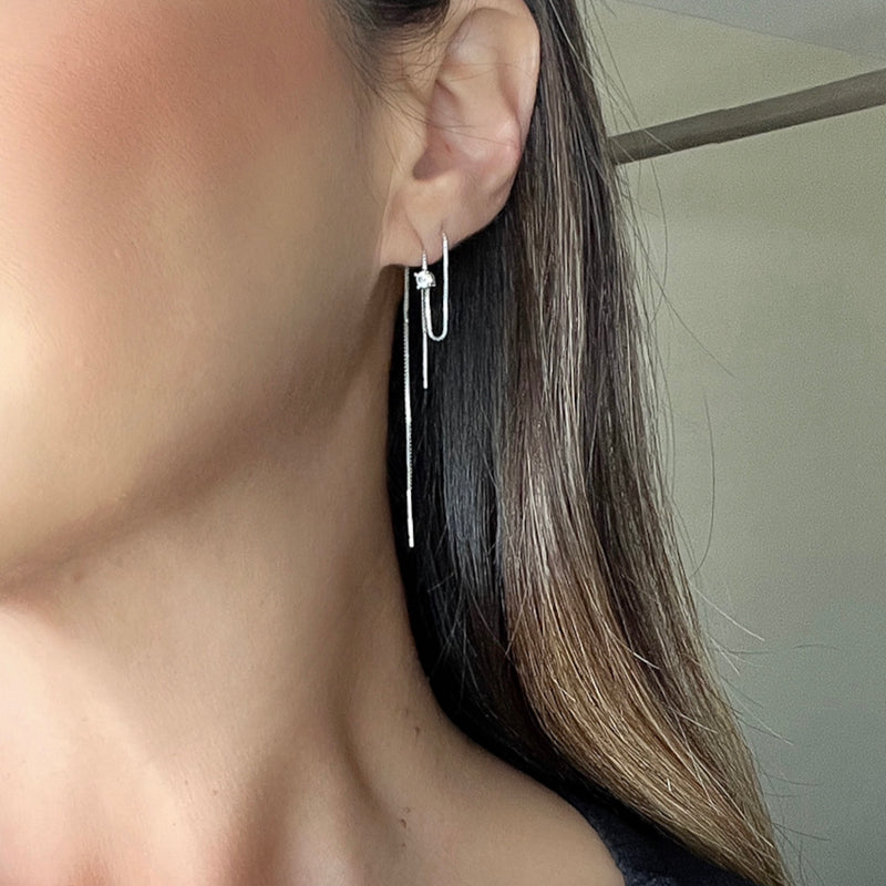 Alondra Threader Earrings