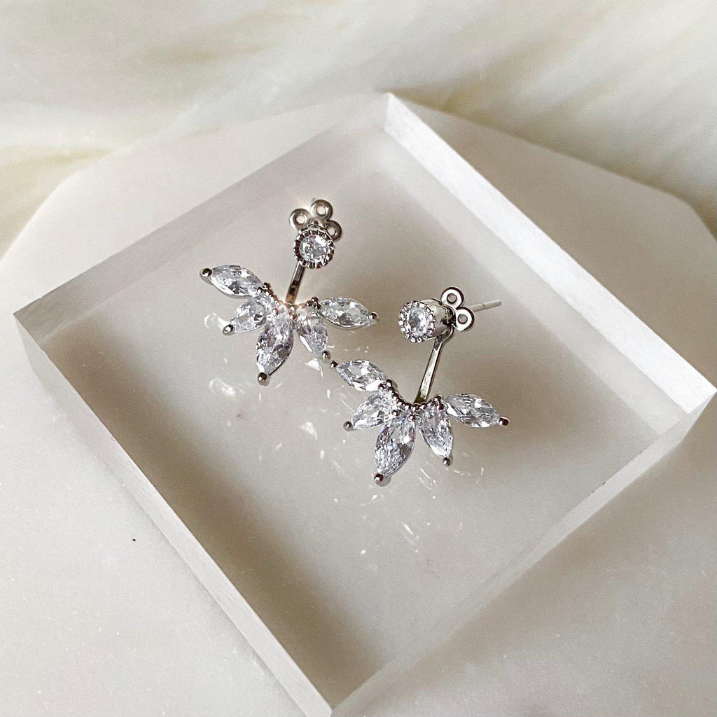 Tiara Ear Jacket Earrings – The Songbird Collection